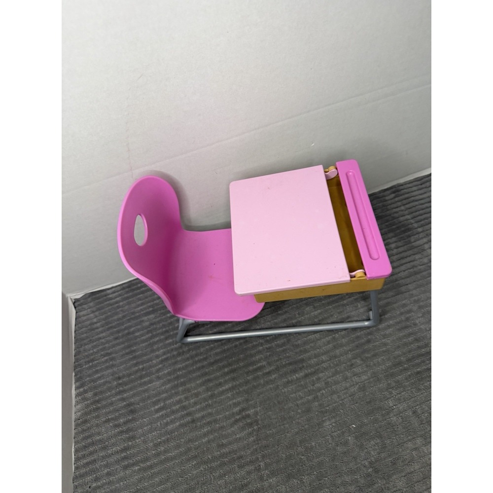 Our Generation Pink Awesome Academy Classroom School Desk fits 18" Dolls